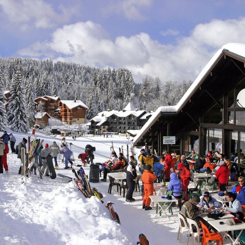 Berg restaurant Le Grand Massif