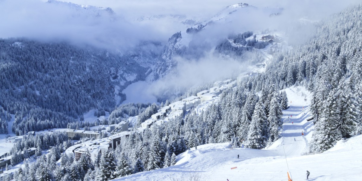 le grand massif piste